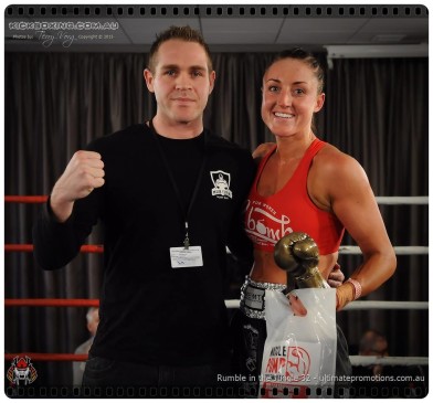 Stacey McCain Main Event Muay Thai Geelong