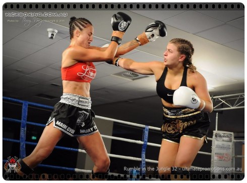 Stacey McCain Main Event Muay Thai Geelong