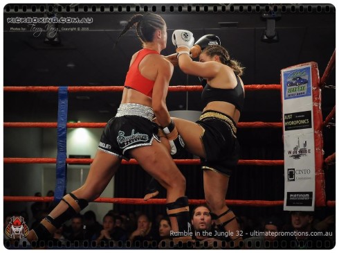 Stacey McCain Main Event Muay Thai Geelong