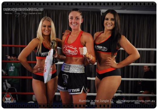 Stacey McCain Main Event Muay Thai Geelong