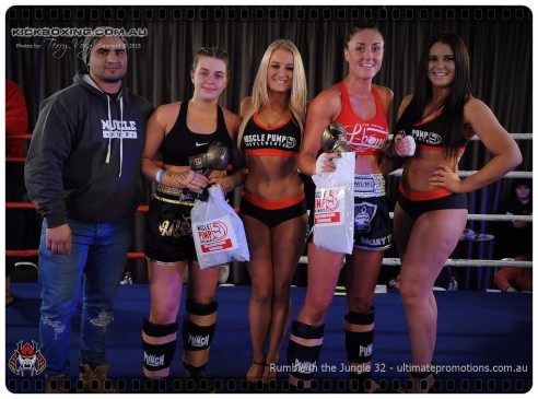Stacey McCain Main Event Muay Thai Geelong