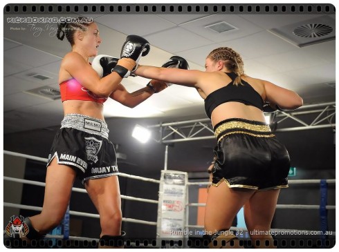 Stacey McCain Main Event Muay Thai Geelong