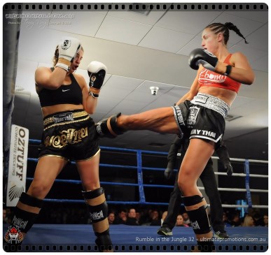 Stacey McCain Main Event Muay Thai Geelong