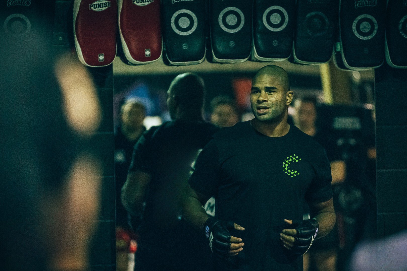 Alistair Overeem at Carbon Gym during the 2015 seminar