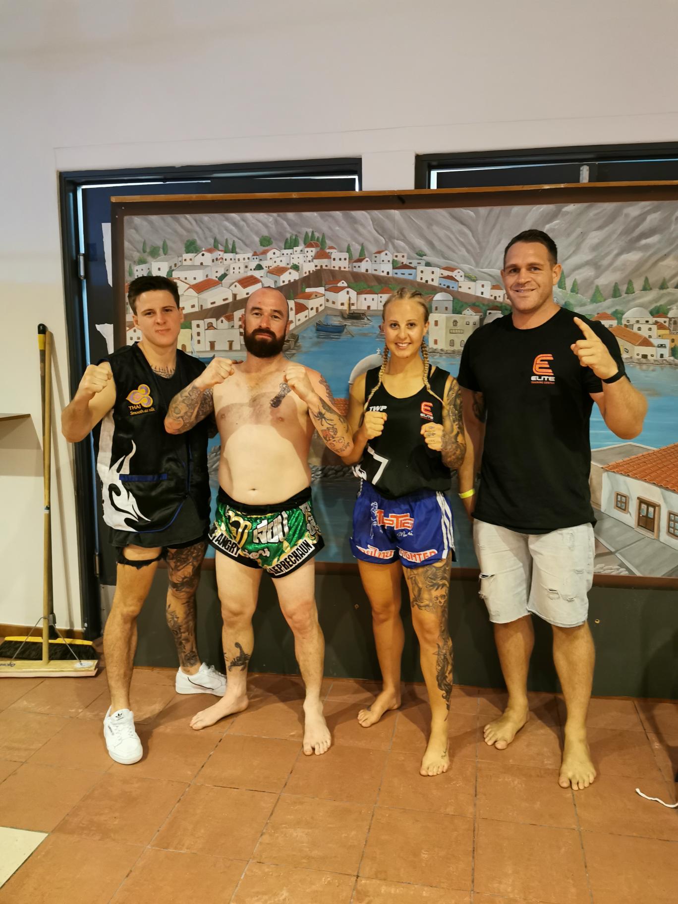 Muay Thai fighters at Carbon Gym Geelong
