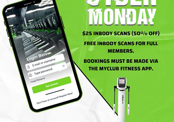 InBody Scan - Cyber Monday, Carbon Gym Geeolong