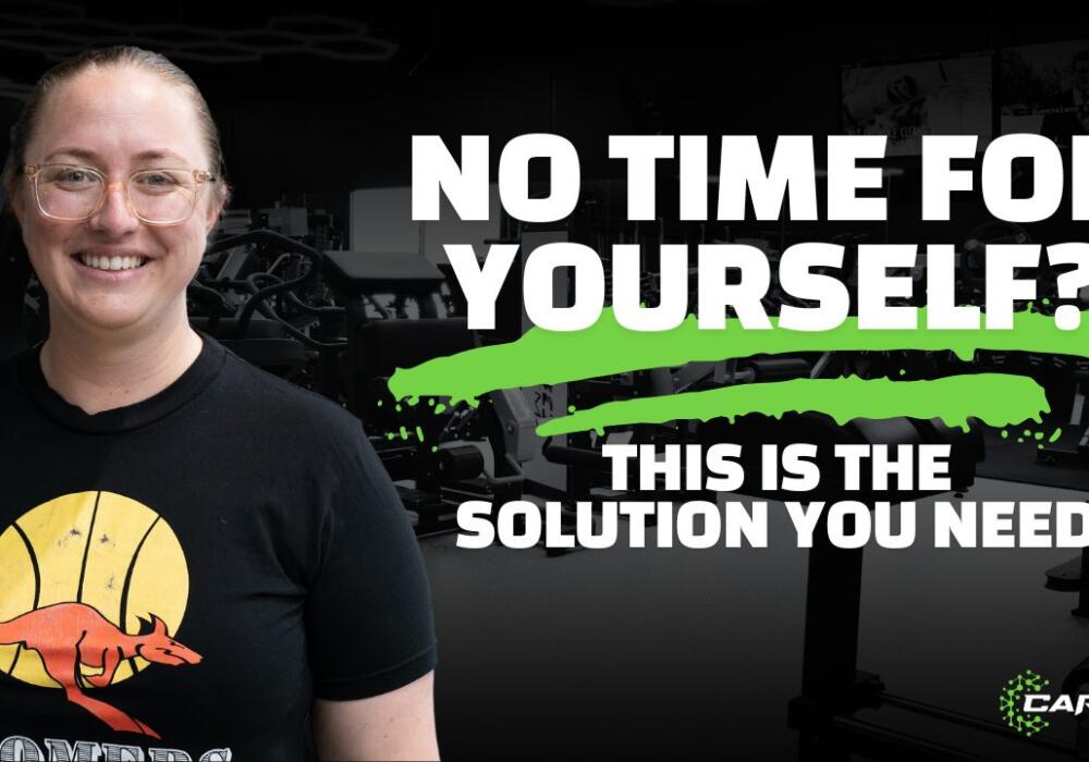 Beth, a Carbon Gym member in Geelong, standing confidently in a