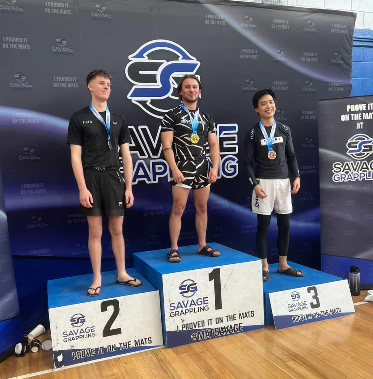 River picks up first place in his BJJ comp