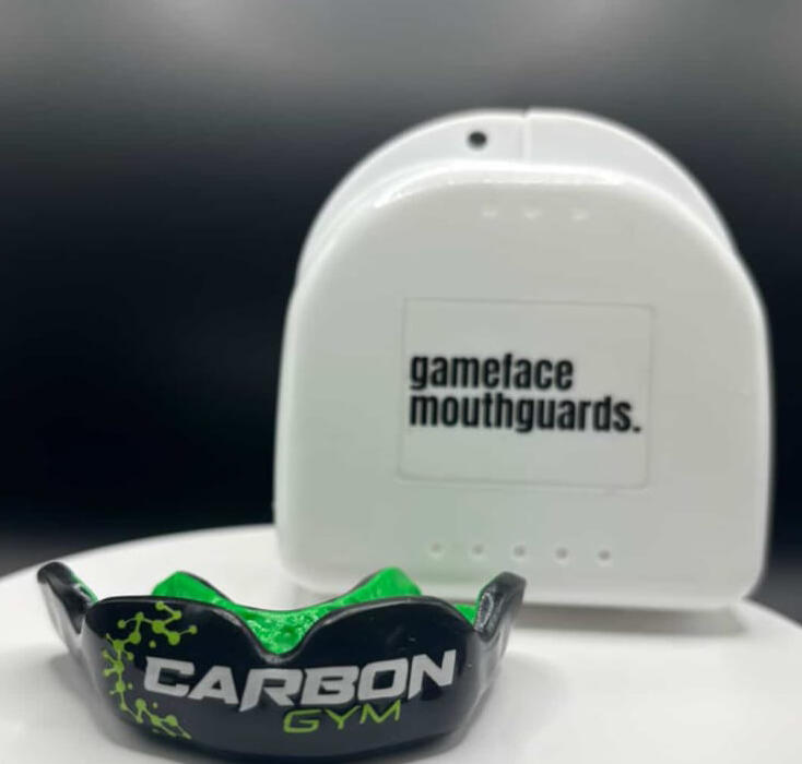 Need a custom mouthguard - Gameface Mouthguards mobile fitting at Carbon Gym Geelong