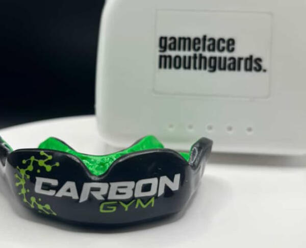 Need a custom mouthguard - Gameface Mouthguards mobile fitting at Carbon Gym Geelong