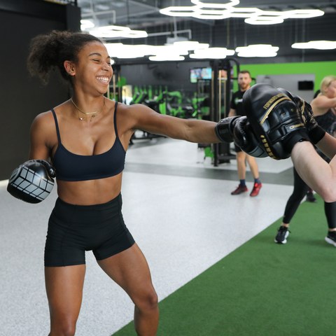 Boxing training at Carbon Gym Geelong