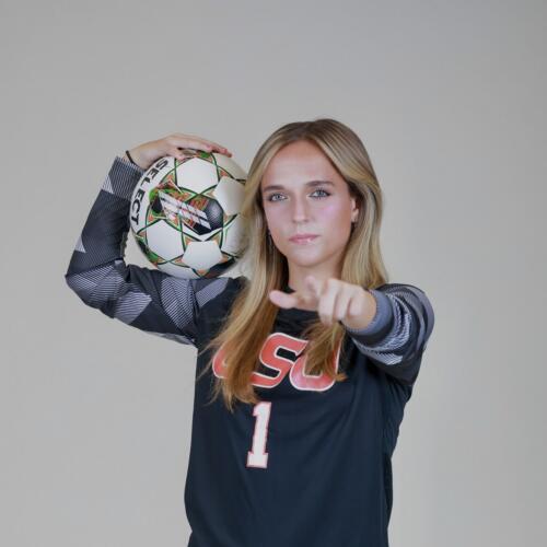 Heidi Harris, Columbus State Cougars goalkeeper, headshot