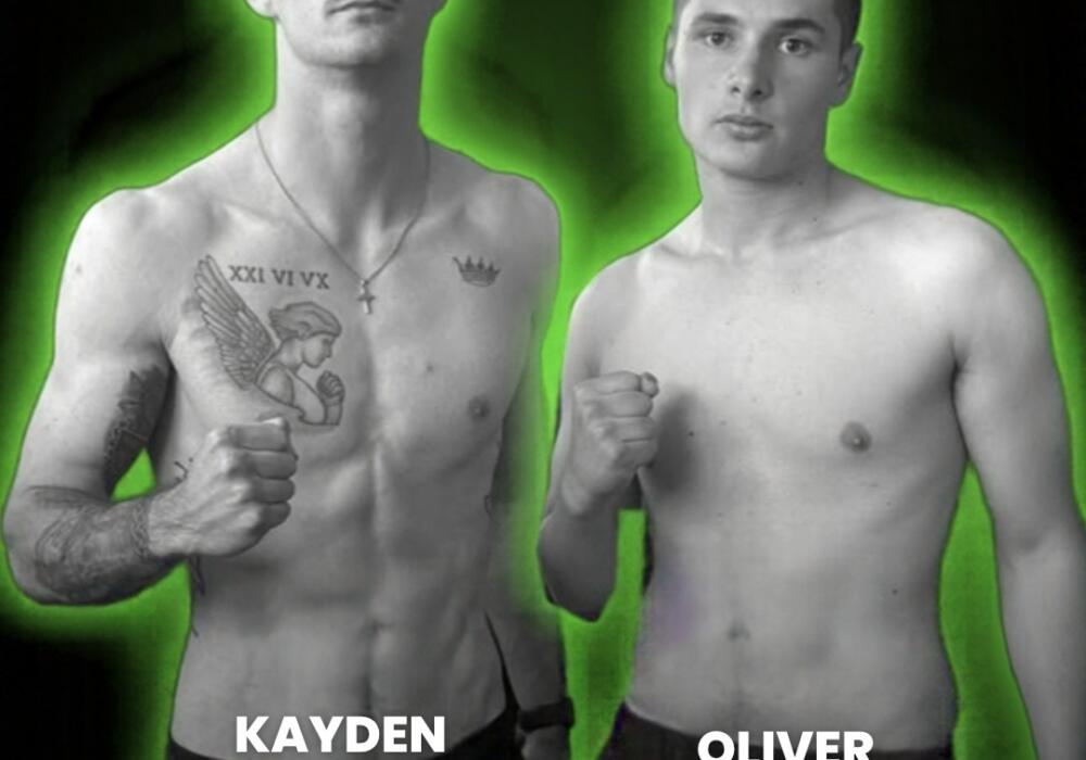 Carbon Gym fighters Oliver Pinfold (72.9kg) and Kayden Hunt (70kg) on the No Quarter Boxing fight card